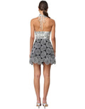 Lia Halter Neck Mini Dress