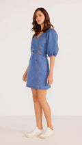 Peyon Denim Mini Dress