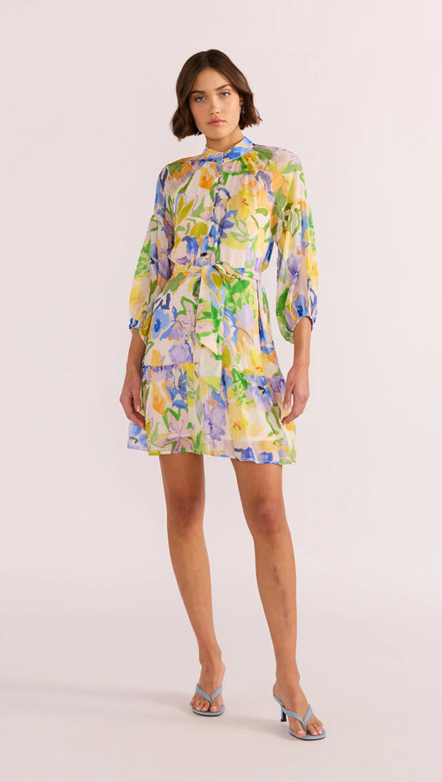 Fable Blouson Mini Dress