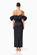 Lucetta Off Shoulder Column Gown