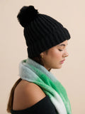 Claire Pom Pom Knit Beanie