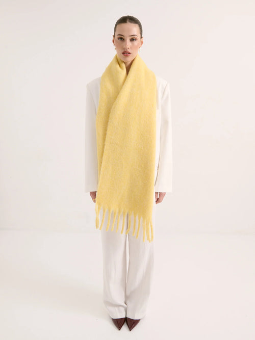 Limoncello Fluffy Scarf