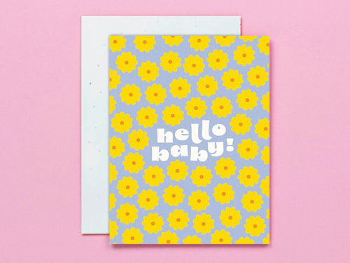 Hello Baby - Greeting Card