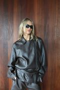 Berkley Vegan Leather Biker Jacket