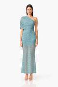 Orel Asymmetric Maxi Dress