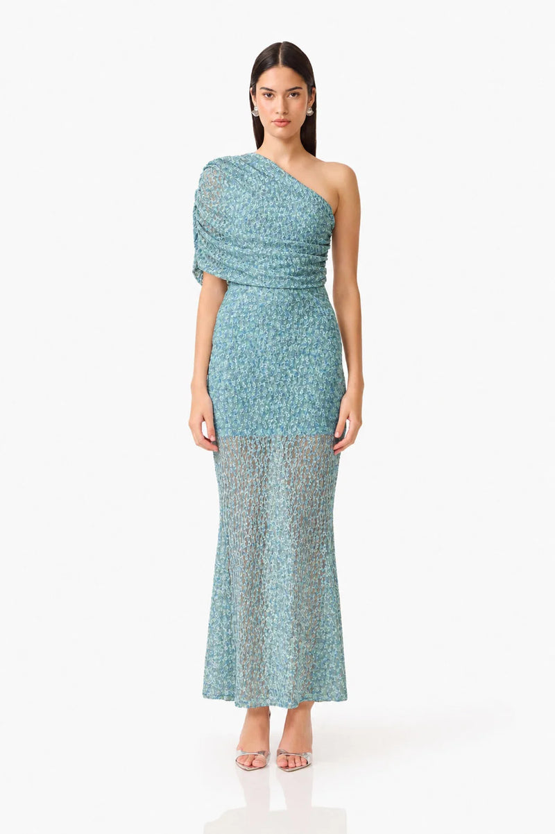 Orel Asymmetric Maxi Dress