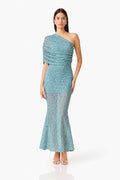 Orel Asymmetric Maxi Dress