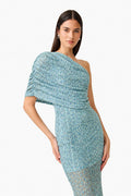 Orel Asymmetric Maxi Dress