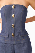 Vana Strapless Jumpsuit