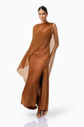 Zimelle Cape Gown