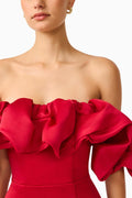 Lucetta Off Shoulder Column Gown