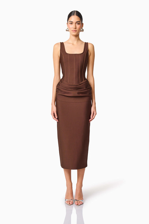 Floriana Sleeveless Column Dress