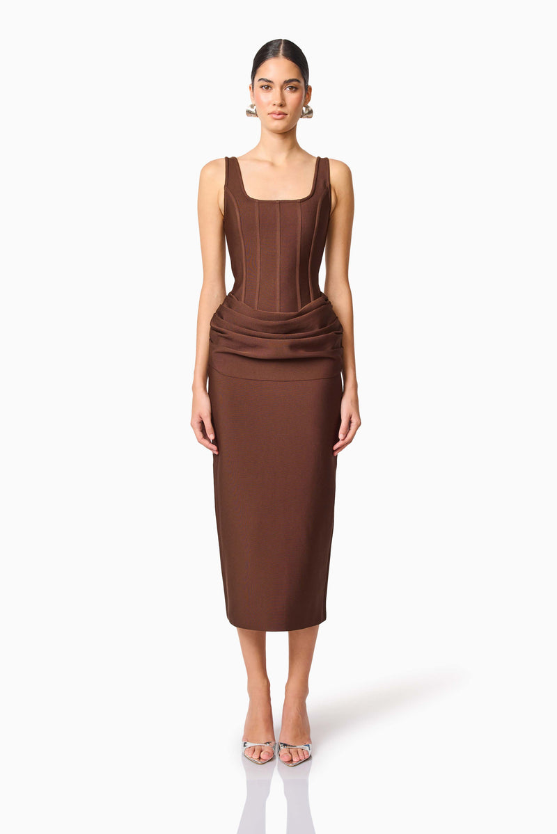 Floriana Sleeveless Column Dress