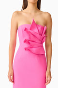 Laurentia Column Midi Dress