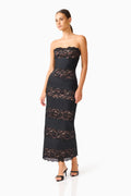 Emberly Strapless Gown