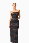 Emberly Strapless Gown