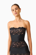Emberly Strapless Gown