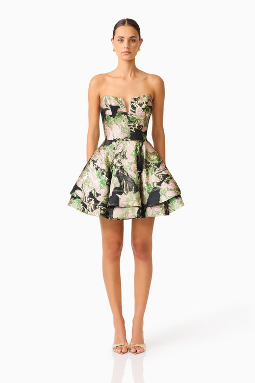 Florayne Strapless Mini Dress