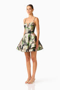 Florayne Strapless Mini Dress