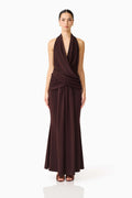 Simone Cowl Neck Gown