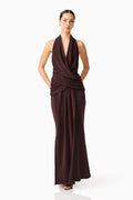 Simone Cowl Neck Gown