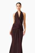 Simone Cowl Neck Gown