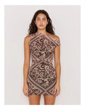 Lumi Mesh Mini Dress