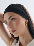 Forte Hoop 18K Gold Plated Earrings