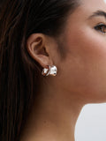 Edie Flat Hoops