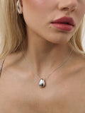 Droplet Sterling Silver Necklace