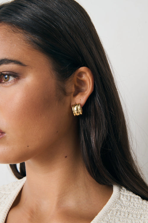 Kaia Gold Plated Earrings