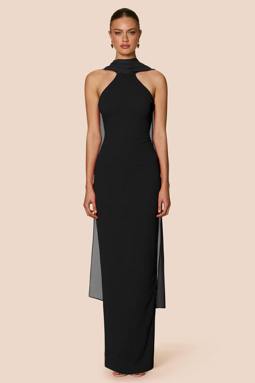 Martini High Neck Gown
