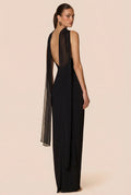 Martini High Neck Gown