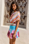 Tullah One Shoulder Gathered Top