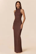 Petra High-Neck Maxi