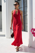 Southern Linen Maxi Dress