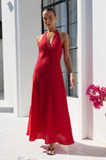 Southern Linen Maxi Dress