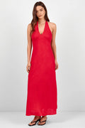 Southern Linen Maxi Dress