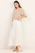 Sail Wrap Maxi Skirt