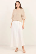 Sail Wrap Maxi Skirt