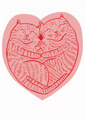Love Cats - Greeting Card