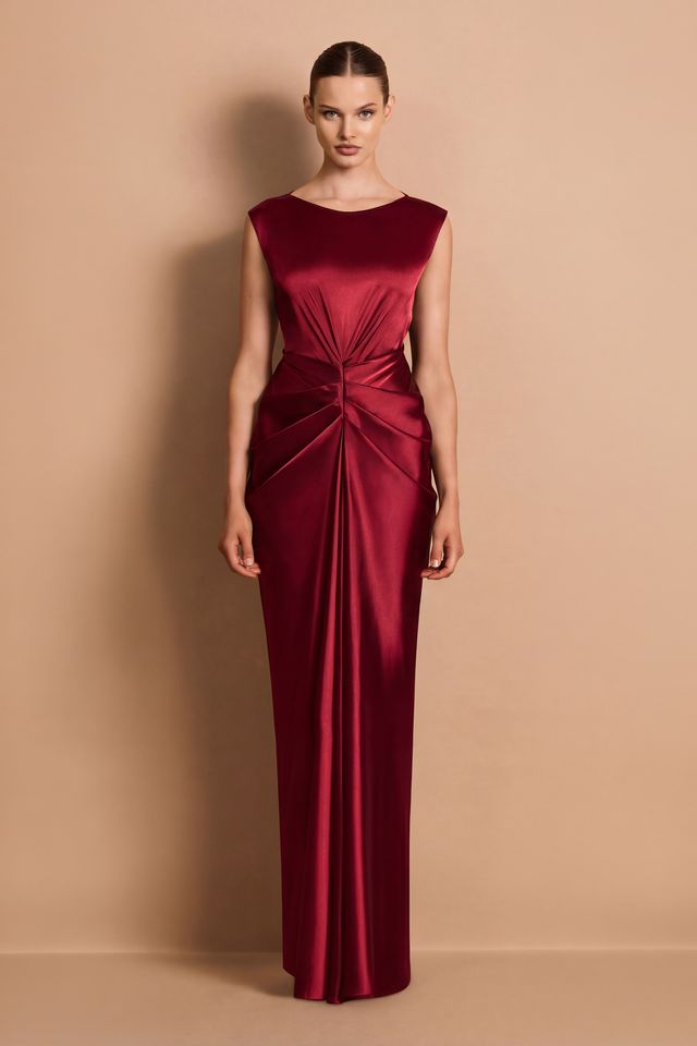 Harlow High Neck Maxi