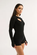 Neve Cutout Long Sleeve Top