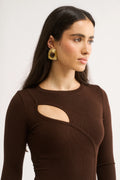 Neve Cutout Long Sleeve Top