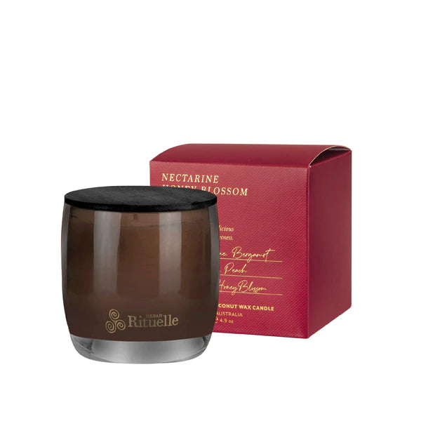 Honey Blossom, Nectarine, Bergamot & Vetiver Scented Soy Candle