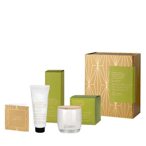 Lemongrass, Mandarin Zest, Tahitian Lime, Sandalwood Signature Gift Set