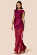 Demi Satin Maxi