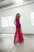 Demi Satin Maxi