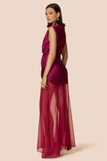 Demi Satin Maxi