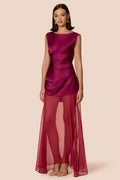 Demi Satin Maxi